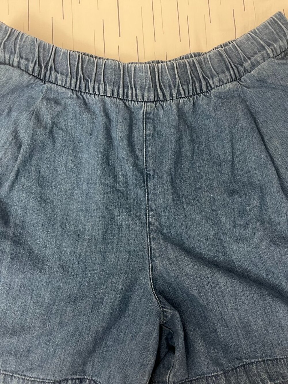 Uniqlo Blue Shorts Denim (Size: L) (100% Cotton)
